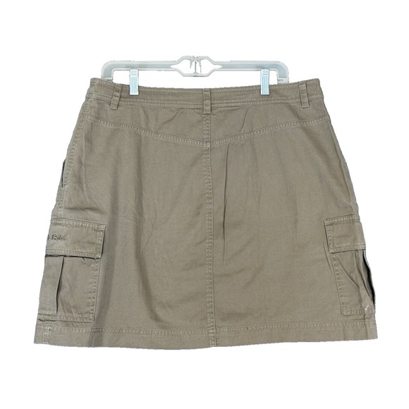 Lauren Ralph Lauren Skirt Women's Cargo Pockets Casual Knee Length Gorpcore - Picture 2 of 8